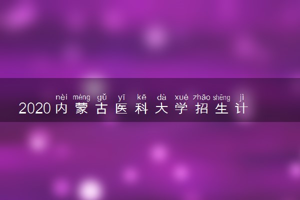 2020内蒙古医科大学招生计划及人数