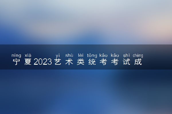 宁夏2023艺术类统考考试成绩公布时间 什么时候公布