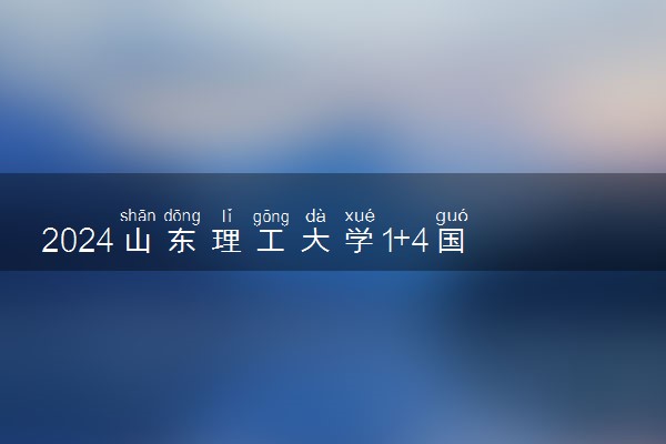 2024山东理工大学1+4国际本科值得读吗 含金量如何