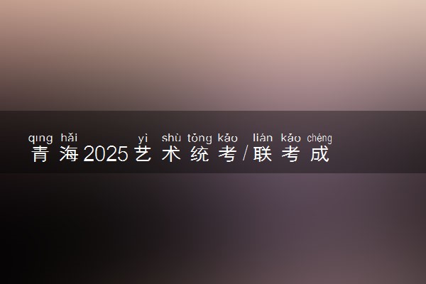 青海2025艺术统考/联考成绩公布时间 什么时候出分