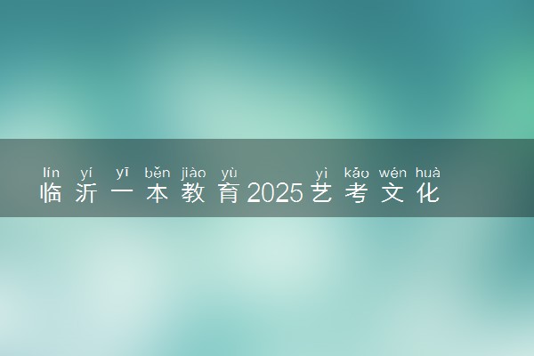 临沂一本教育2025艺考文化课保过班，正在报名中！