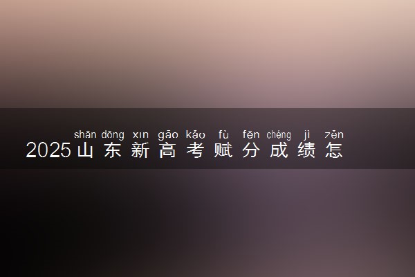 2025山东新高考赋分成绩怎么计算 原始成绩与赋分对照表